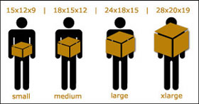 Boxes | small -
                            medium - large -wardrobe boxes